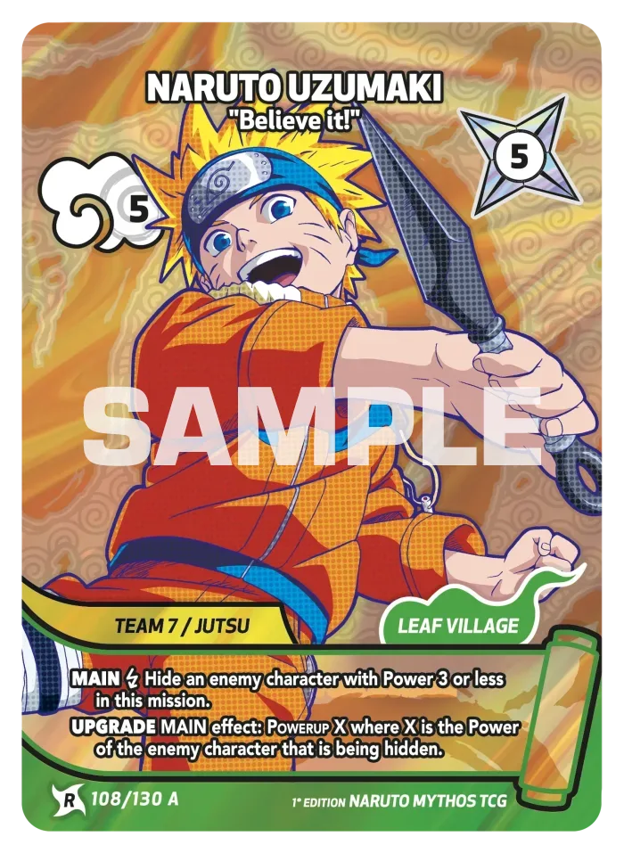 Naruto Uzumaki - "Believe it!"